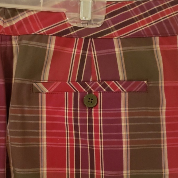 Chaps Ralph Lauren Plaid cotton mini skirt - Picture 3 of 5